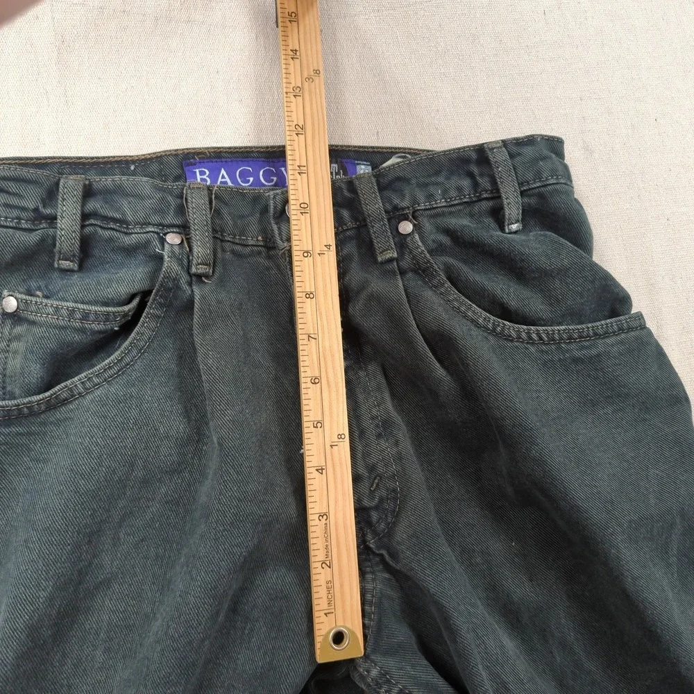Vintage Levis Jeans Mens 32x34 Black Silvertab Baggy Faded Skater Made in USA